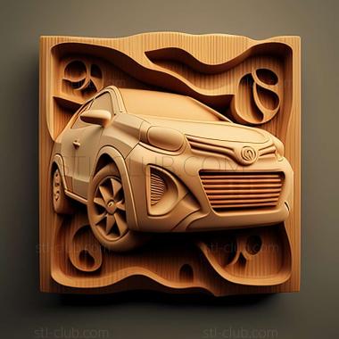 3D модель Toyota Ractis (STL)